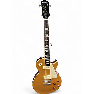 Used 2014 Epiphone 56 GOLDTOP LES PAUL GOLDTOP Solid Body Electric Guitar