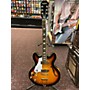 Used Epiphone Used 2014 Epiphone Casino Left Handed Sunburst Hollow Body Electric Guitar Sunburst