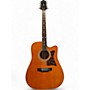 Used 2014 Epiphone DR500MCE Masterbuilt Antique Natural Acoustic Electric Guitar Antique Natural
