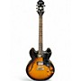 Used 2014 Epiphone Dot Vintage Sunburst Hollow Body Electric Guitar Vintage Sunburst