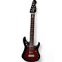 Used 2014 Ernie Ball Music Man JP7 BFR RUBY FLAME Solid Body Electric Guitar RUBY FLAME