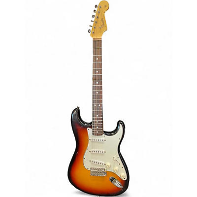 Used 2014 Fender 1965 American Vintage Stratocaster 3 Color Sunburst Solid Body Electric Guitar