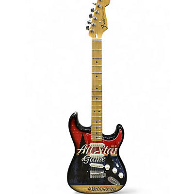 Used 2014 Fender 2014 MLB-All Star Game Stratocaster MLB custom finish Solid Body Electric Guitar