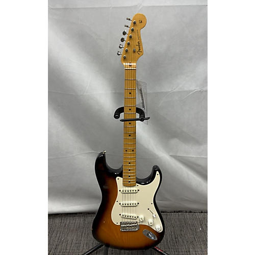 Fender Used 2014 Fender 60th Anniversary 1954 American Vintage Stratocaster Sunburst Solid Body Electric Guitar Sunburst