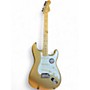 Used 2014 Fender 60th Anniversary American Standard Stratocaster Gold Solid Body Electric Guitar Gold
