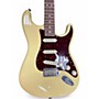Used 2014 Fender 60th Anniversary American Standard Stratocaster Vintage White Solid Body Electric Guitar Vintage White