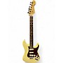 Used 2014 Fender 60th Anniversary American Standard Stratocaster Vintage White Solid Body Electric Guitar Vintage White