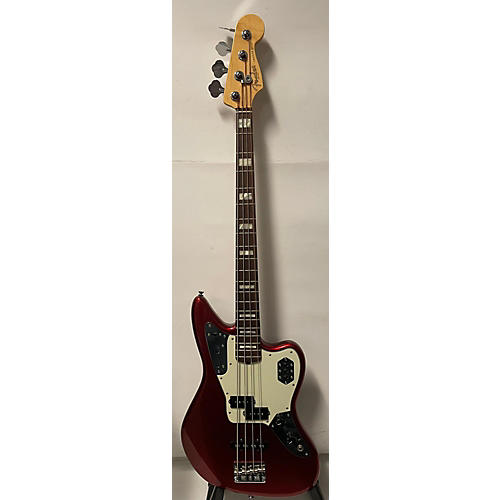 Fender Used 2014 Fender American Standard Jaguar Bass Mystic Red Electric Bass Guitar Mystic Red