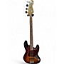 Used 2014 Fender American Standard Jazz Bass 2 Color Sunburst Electric Bass Guitar 2 Color Sunburst