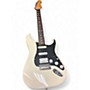 Used 2014 Fender American Standard Stratocaster White Solid Body Electric Guitar White