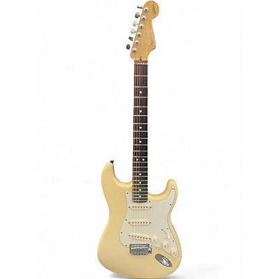 Used 2014 Fender Artist Series Jeff Beck Stratocaster Cream Solid Body Electric Guitar