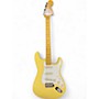 Used 2014 Fender Artist Series Yngwie Malmsteen Stratocaster Vintage White Solid Body Electric Guitar Vintage White