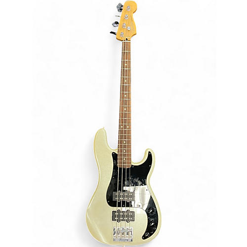 Fender Used 2014 Fender Blacktop Precision Bass White Chrome Pearl Electric Bass Guitar White Chrome Pearl