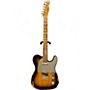 Used 2014 Fender Custom Shop 1951 Telecaster Heavy Relic Gold Hardware 2 Tone Sunburst Solid Body Electric Guitar 2 Tone Sunburst