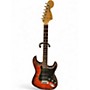 Used 2014 Fender DEALER EVENT SELECT STRATOCASTER RED/BLACK FLAME Solid Body Electric Guitar RED/BLACK FLAME