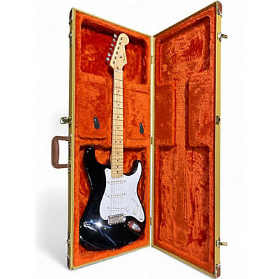 Used 2014 Fender Eric Clapton Stratocaster Black Solid Body Electric Guitar