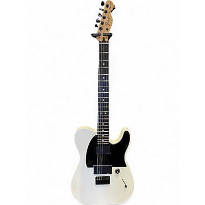 Used 2014 Fender Jim Root Signature Telecaster SATIN WHITE Solid Body Electric Guitar