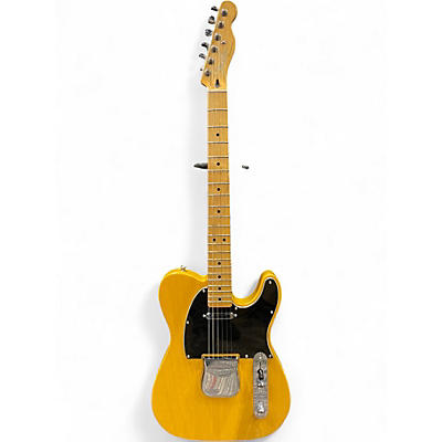 Used 2014 Fender Special Edition Deluxe Ash Telecaster Butterscotch Blonde Solid Body Electric Guitar