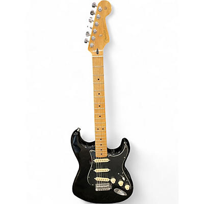 Used 2014 Fender Standard Stratocaster Black Solid Body Electric Guitar