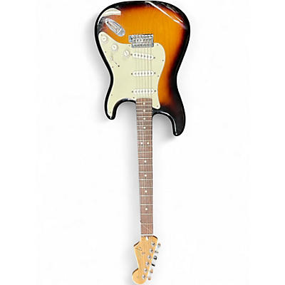 Used 2014 Fender Standard Stratocaster Sunburst Solid Body Electric Guitar