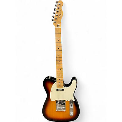Used 2014 Fender Standard Telecaster 3 Color Sunburst Solid Body Electric Guitar