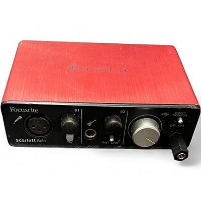 Used 2014 Focusrite Scarlett Solo Audio Interface
