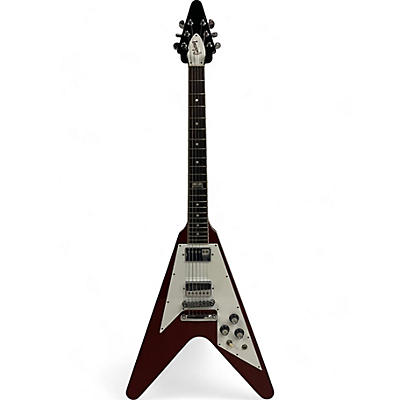 Used 2014 Gibson 120TH ANNIVERSARY FLYING V Cherry Solid Body Electric Guitar