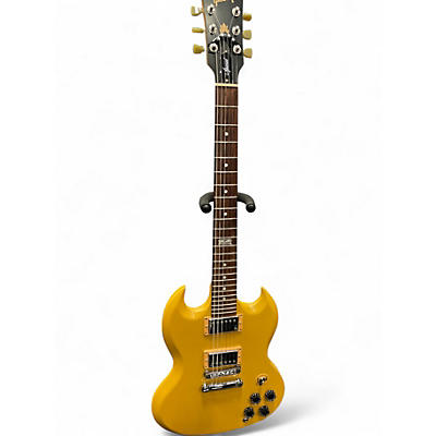 Used 2014 Gibson 120TH ANNIVERSARY SG SPECIAL MUSTARD YELLOW Solid Body Electric Guitar
