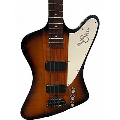 Used 2014 Gibson 120th Anniversary Firebird IV Vintage Sunburst Electric Bass Guitar
