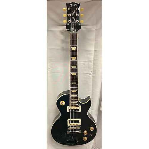 Gibson Used 2014 Gibson 120th Anniversary Les Paul Classic Black Solid Body Electric Guitar Black