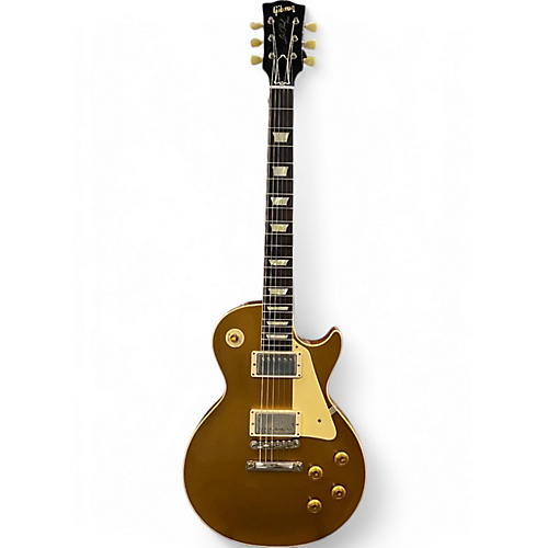 Used 2014 Gibson 57 reissue les paul Gold Top Solid Body Electric Guitar Gold Top
