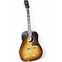 Used 2014 Gibson ADVANCED JUMBO IRON MOUNTAIN 2 Tone Sunburst Acoustic Electric Guitar 2 Tone Sunburst
