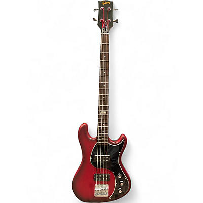 Used 2014 Gibson EB FIREBURST Electric Bass Guitar