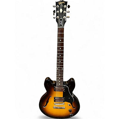 Used 2014 Gibson ES339 Studio 3 Color Sunburst Hollow Body Electric Guitar