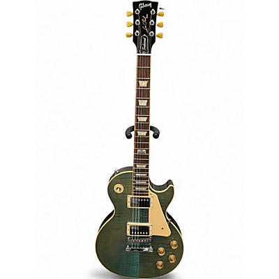 Used 2014 Gibson GIBSON 120TH ANNIVERSARY LES PAUL TRADITIONAL Ocean Blue Solid Body Electric Guitar