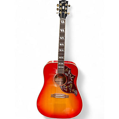 Used 2014 Gibson Hummingbird Cherry Sunburst Acoustic Electric Guitar