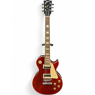 Used 2014 Gibson LES PAUL PROFESSIONAL II MAPLE MERLOT Solid Body Electric Guitar