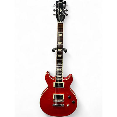 Used 2014 Gibson LP double cut 120th Anniversary  Trans Red Solid Body Electric Guitar