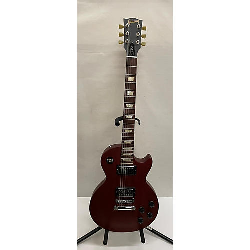 Gibson Used 2014 Gibson LPJ Matte Wine Solid Body Electric Guitar Matte Wine