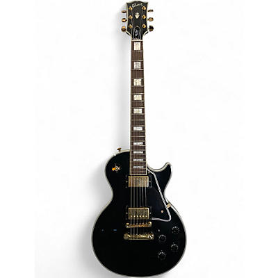 Used 2014 Gibson Les Paul Custom Lite Black Solid Body Electric Guitar