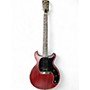 Used 2014 Gibson Les Paul Junior Tribute DC Worn Cherry Solid Body Electric Guitar Worn Cherry