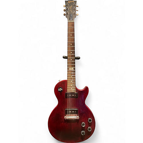 Used 2014 Gibson Les Paul Melody Maker 120th Anniversary Wine Red Solid Body Electric Guitar Wine Red