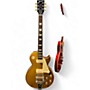 Used 2014 Gibson Les Paul Traditional P-90 Bigsby Goldtop Solid Body Electric Guitar Goldtop