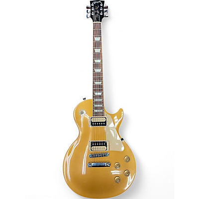 Used 2014 Gibson Les Paul Traditional Pro Gold Top Solid Body Electric Guitar