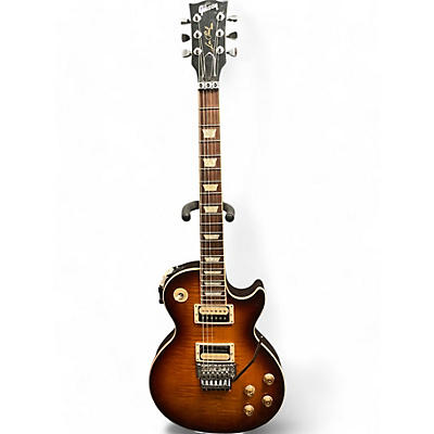 Gibson Used 2014 Gibson Les Paul Traditional Pro II Floyd Rose 2 Color Sunburst Solid Body Electric Guitar