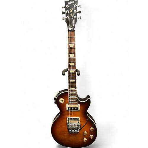 Gibson Used 2014 Gibson Les Paul Traditional Pro II Floyd Rose 2 Color Sunburst Solid Body Electric Guitar 2 Color Sunburst