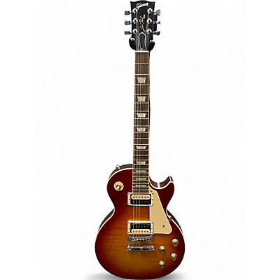 Gibson Used 2014 Gibson Les Paul Traditional Pro II Heritage Cherry Sunburst Solid Body Electric Guitar