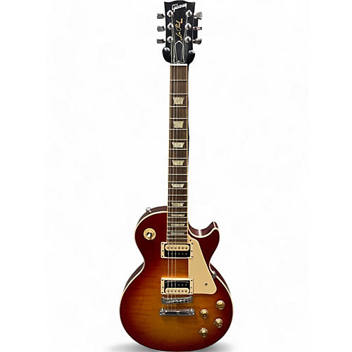 Gibson Used 2014 Gibson Les Paul Traditional Pro II Heritage Cherry Sunburst Solid Body Electric Guitar Heritage Cherry Sunburst