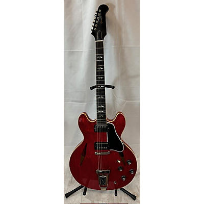 Gibson Used 2014 Gibson Memphis Trini Lopez Custom Shop Cherry Red Hollow Body Electric Guitar