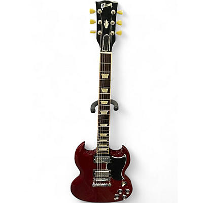 Used 2014 Gibson SG STD 1961 Reissue Red Solid Body Electric Guitar
